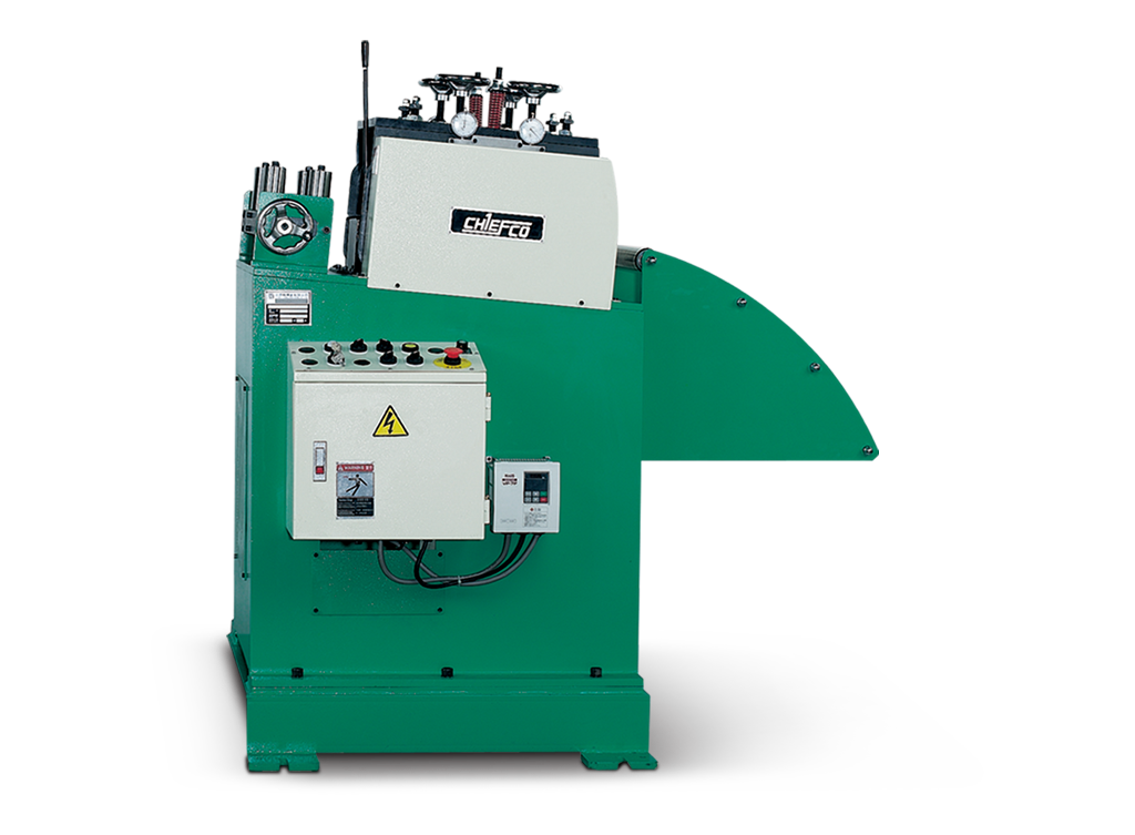 Coil Straightener available in standard and precision models